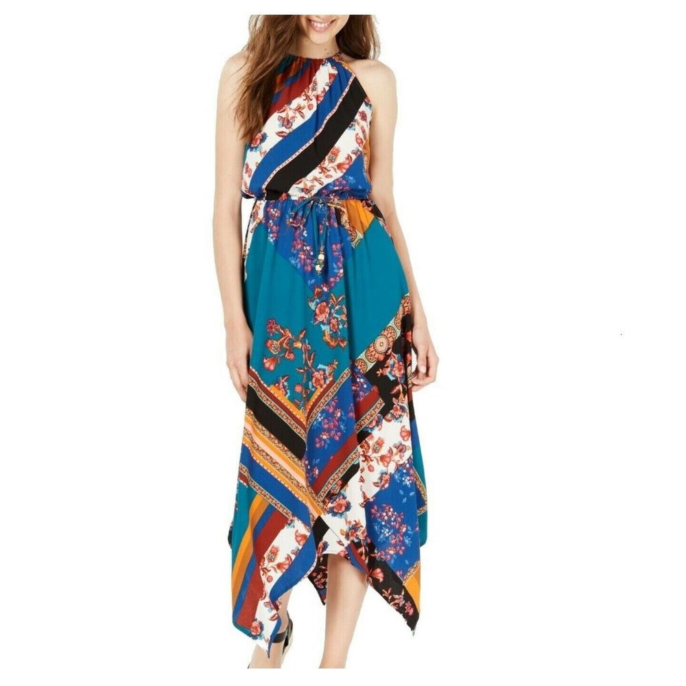 Fishbowl XL Royal Teal Maxi Dress NWT AN10